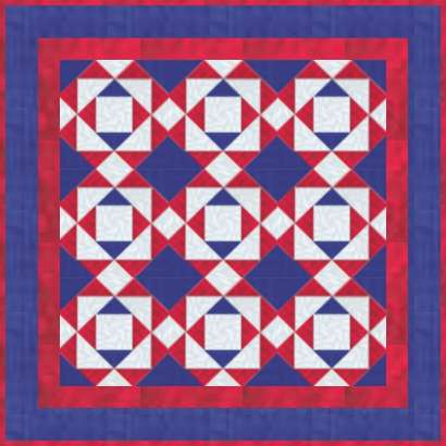 Finished Quilt Layout